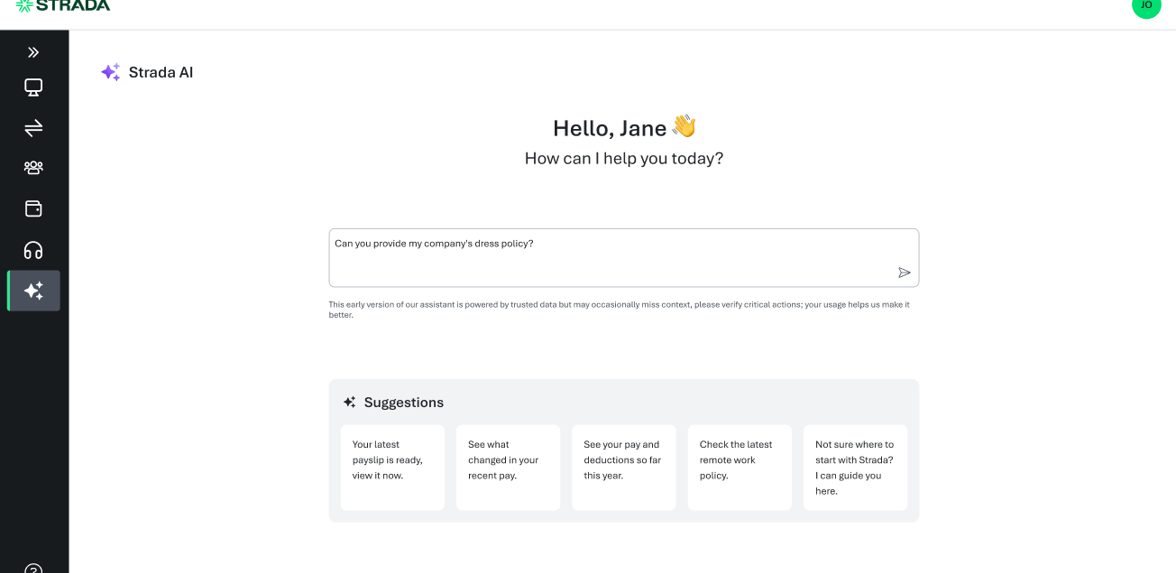 AI screenshot of Hello Jane