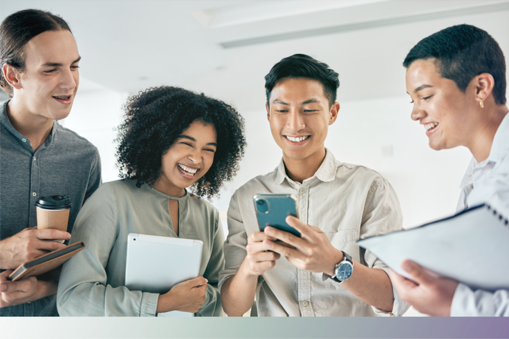 Our services people first solutions team working