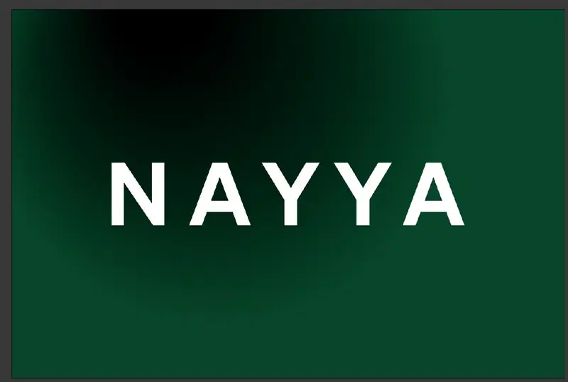 NAYYA Green Background logo